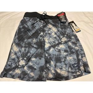 Men's Speedo Bondi 4-Way Stretch Comfort Liner Board/Swim Shorts Sz SM UPF 50+